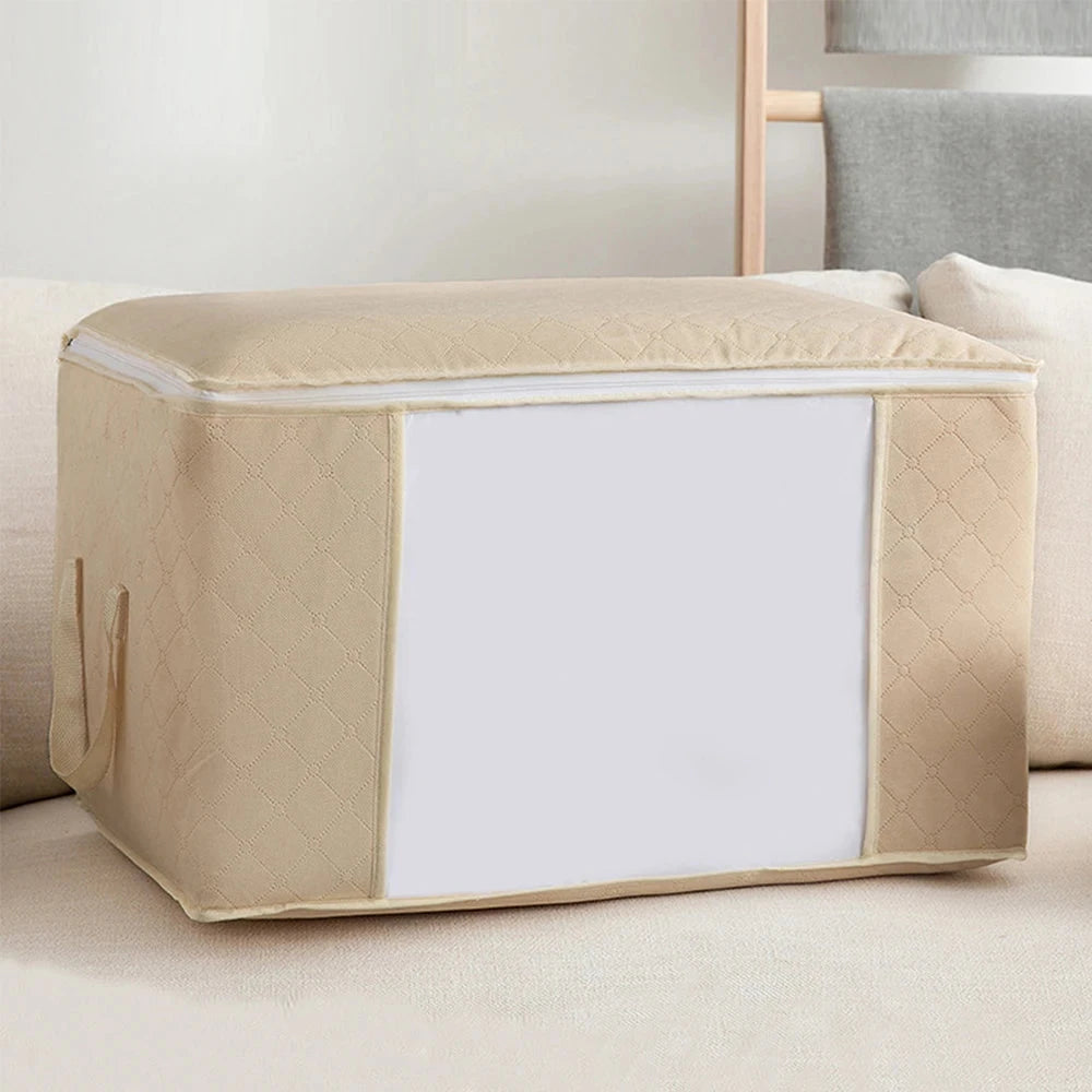 Large Capacity Clothes Storage Bag Foldable Blanket Storage Containers for Organizing Bedroom Closet Econic Blanks