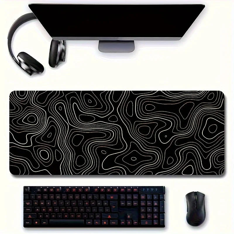 1PC Large Mouse Pads For Desk, Gaming Mouse Pad, Mouse Pad with Stitched Edges and Non-Slip Rubber Base, Extended Mouse Pad Quick Pick Grocers