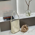 MENDY Bucket Bag Large Women's Bag Tote Bag Shoulder Bag Luxury Designer Genuine Leather Handbag Japanese Popular Bag Soft Row Quick Pick Grocers
