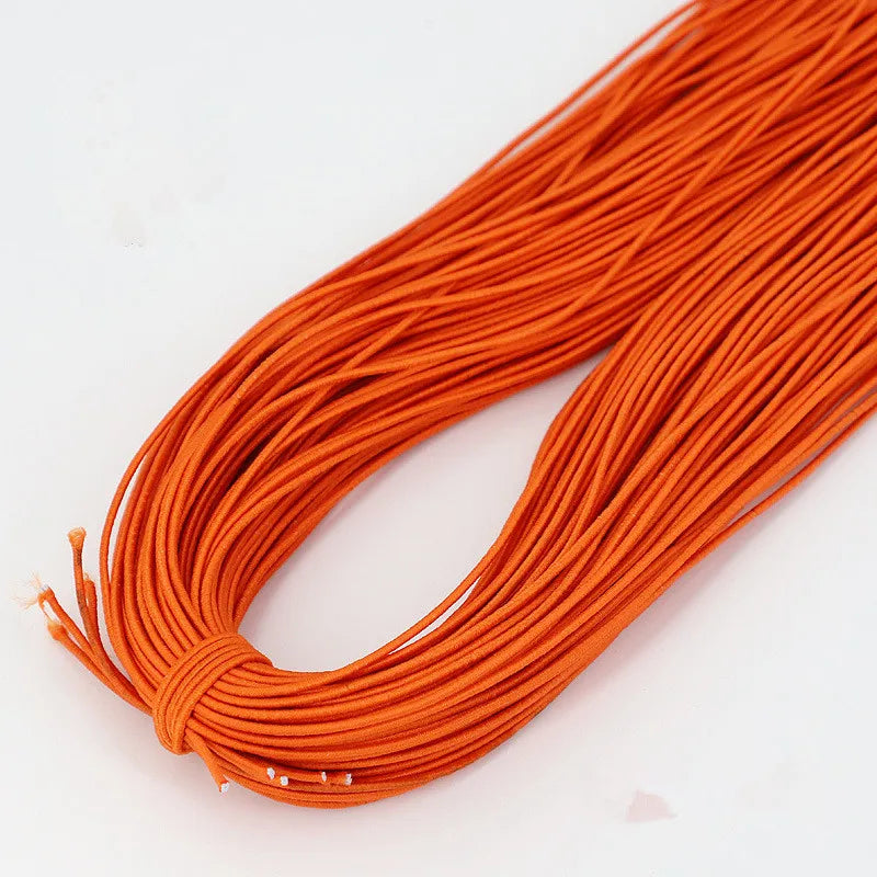 1.0/ 1.2/ 1.5/ 2.0/ 2.5mm Elastic Band Elastic Thread DIY Handmade Beaded For Jewelry Making Sewing Accessories DIY Econic Blanks
