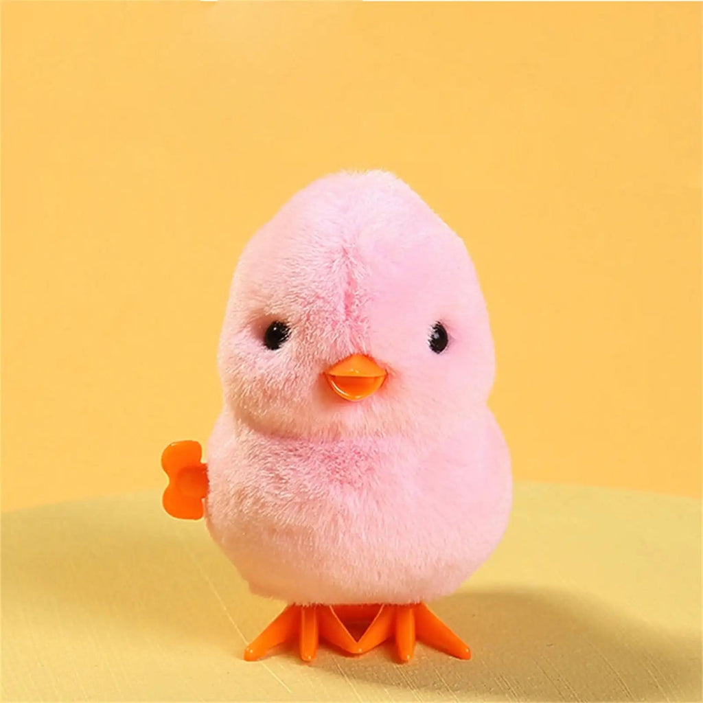 1pc Jumping Chicken Duck Toy, Simulation Plush Jumping Duck Interactive Toy, Small Animal, Birthday Gift Econic Blanks