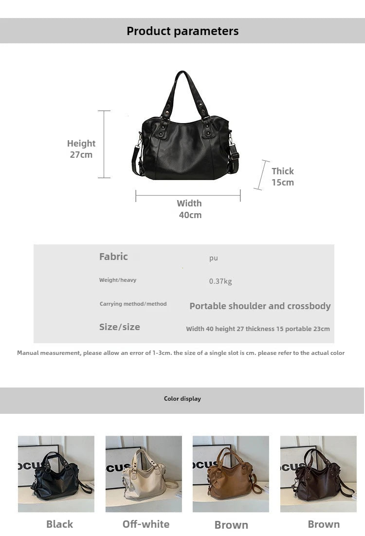 Soft Interior Compartment Shoulder Bags 2026 High Quality Contrasting Colors Bags for Women Fashion Zipper Pu Women's Handbags Quick Pick Grocers