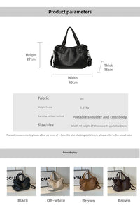 Soft Interior Compartment Shoulder Bags 2026 High Quality Contrasting Colors Bags for Women Fashion Zipper Pu Women's Handbags Quick Pick Grocers