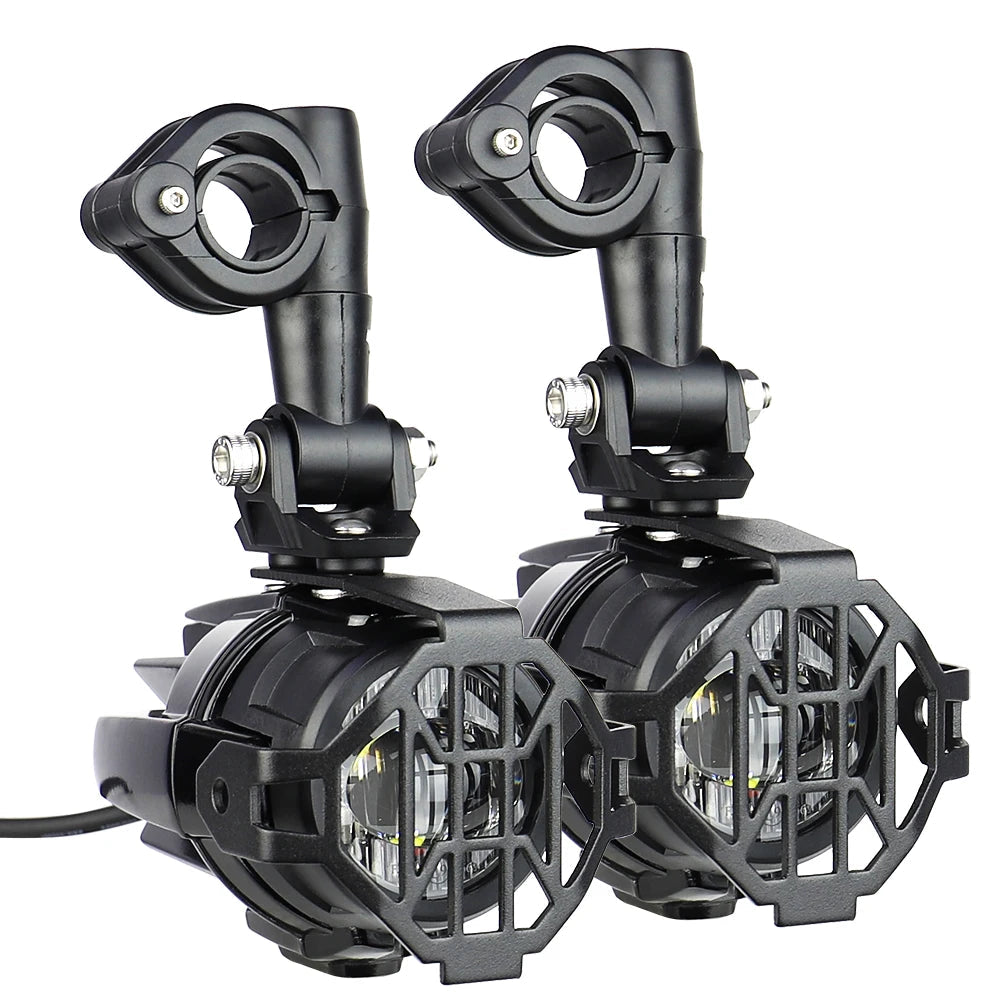 E9 Motorcycle LED Auxiliary Headlight Flipable Fog Light Protector For BMW R1200GS LC R1250GS Adventure R1250RT R1200RT R1250RS Quick Pick Grocers
