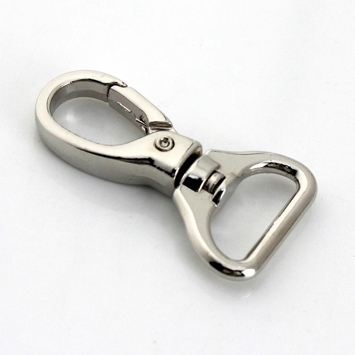 1piece Metal Carabiner Snap Hook Trigger Lobster Clasp Clip Swivel Spring Gate Leather Craft Pet Leash Bag Strap Belt Webbing Quick Pick Grocers