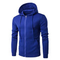 Autumn Men Sweatshirts Long Sleeve Jacket Hoodie Zipper Closure Jacket Male Hoodies Sweatshirt Slim Fit Male Clothing Econic Blanks