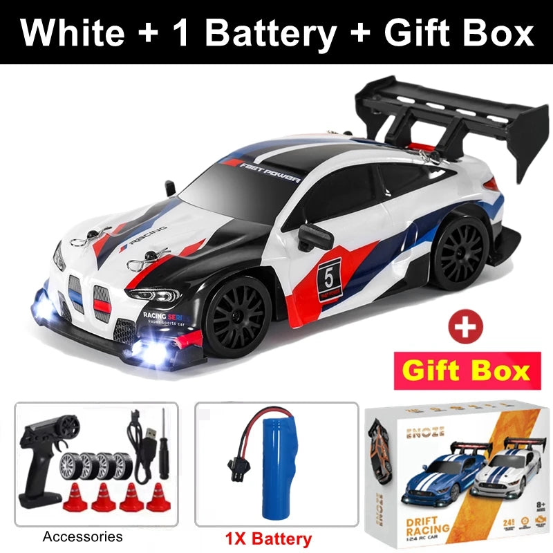 4WD RC Drift Car Remote Control GTRPRO AE86PRO Model 4x4 Racing RTR Radio Truck Vehicle Toy Gift for Boy Girl Children Kid Adult Econic Blanks