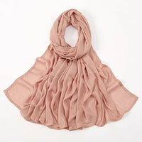 Fashion Modal Hijab Rayon Cotton Shawls Muslim Hijabs For Women Plain Scarf Big Size Headscarf Islamic Turban Headband 190*85cm Quick Pick Grocers