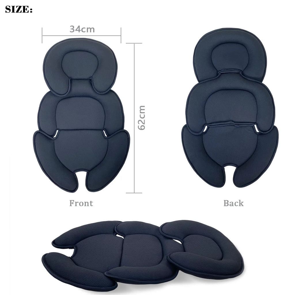 Universal Baby Stroller Seat Cushion Head and Body Support Pillow Infant Car Seat Insert For DOONA Newborn Stroller accessories Purest Peak