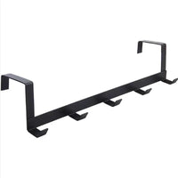 Hooks Over The Door 5 Hooks Home Bathroom Organizer Rack Clothes Coat Hat Towel Hanger Bathroom Kitchen Accessories Econic Blanks