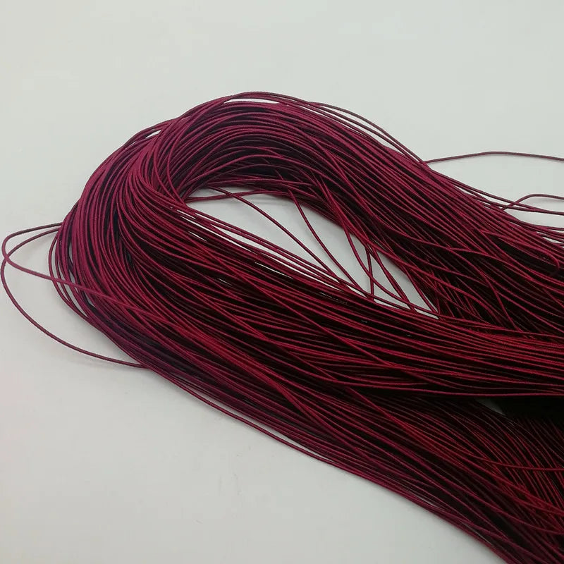 1.0/ 1.2/ 1.5/ 2.0/ 2.5mm Elastic Band Elastic Thread DIY Handmade Beaded For Jewelry Making Sewing Accessories DIY Econic Blanks