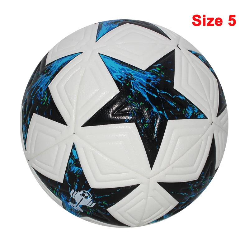 Standard Soccer Ball Professional Outdoors Sports Match Balls Training Seamless Football High Quality PU Material Size 5 Size 4 Quick Pick Grocers