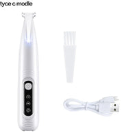 New Dog Paw Trimmer with LED Light Fully Waterproof Pet Hair Trimmer with LED Display Dog Clippers for Grooming 18mm Widen Blade Quick Pick Grocers