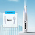 New Dog Paw Trimmer with LED Light Fully Waterproof Pet Hair Trimmer with LED Display Dog Clippers for Grooming 18mm Widen Blade Quick Pick Grocers