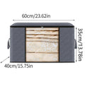 Large Capacity Clothes Storage Bag Foldable Blanket Storage Containers for Organizing Bedroom Closet Econic Blanks