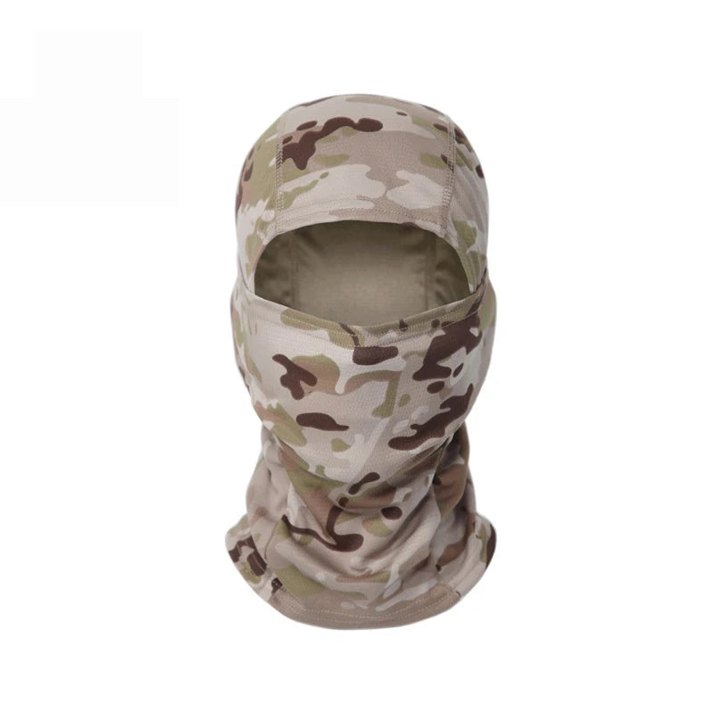 Camouflage Balaclava Hat Cycling Full Face Mask Outdoor Sports Hunting Hiking Ski Mask motorcycle Helmet Inner Cap Econic Blanks