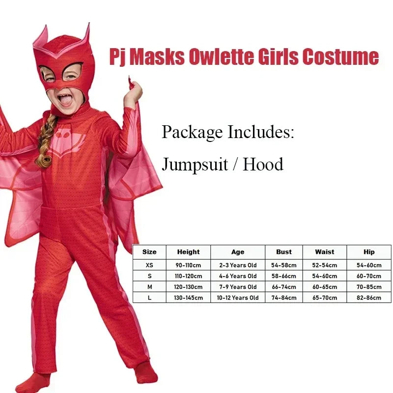 Anime Masks Owlette Catboy Connor Greg Amaya Cosplay Costumes Gekko Sutis Cloak Party Costume For Boys Performance Show Quick Pick Grocers