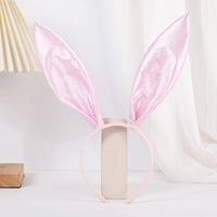 1pc sold color gingham rabbit ear headband in stock headband bunny girl hair clip Halloween rabbit headband Quick Pick Grocers