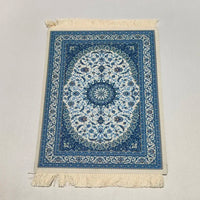 Woven flower Persian carpet small coaster wholesale merchants cheap mouse pad desk mat retro style rubber non-slip computer mats Quick Pick Grocers