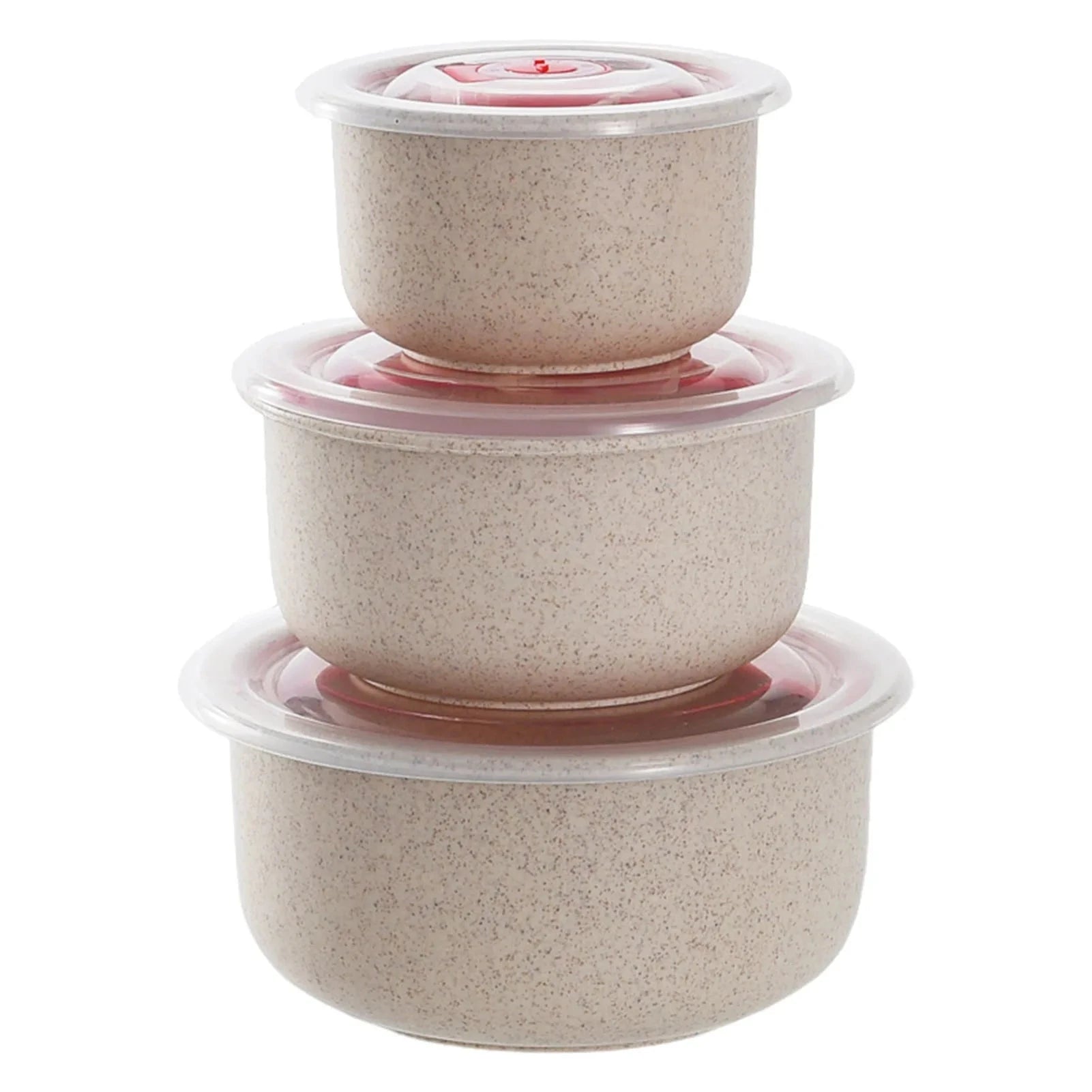 3pcs Food Storage Containers Bento Box with Lid Microwave Storage Containers for Kitchen Storage Meal Prep Take Out Econic Blanks