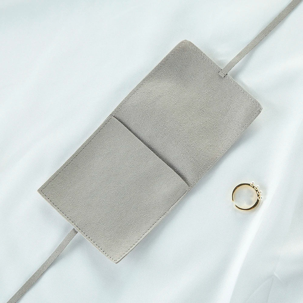 5pcs Velvet Jewelry Gift Bags Microfiber Jewellry Rings Earrings Necklace Organizer Packaging Pouch Wedding Favors Candy Bag Purest Peak