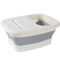 Foldable Footbath Massage Bucket Soaking Bucket Folding Basin Spa Foot Bath Bucket Household Sauna Bathtub Pedicure Bath Bathtub Quick Pick Grocers