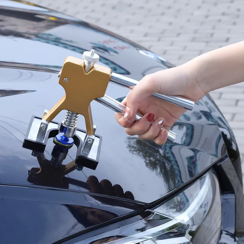Car Body Sheet Metal Paintless Dent Plastic Puller Kit Auto Hail Pit Removal Repair Tools Hot Multiple Sizes Suction Cup Set Quick Pick Grocers