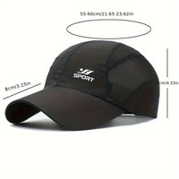 Stay Protected in Style: UV Protection Baseball Cap with Quick-Drying Soft Top, Breathable Strapback for Hiking, Fishing & Outdo Econic Blanks