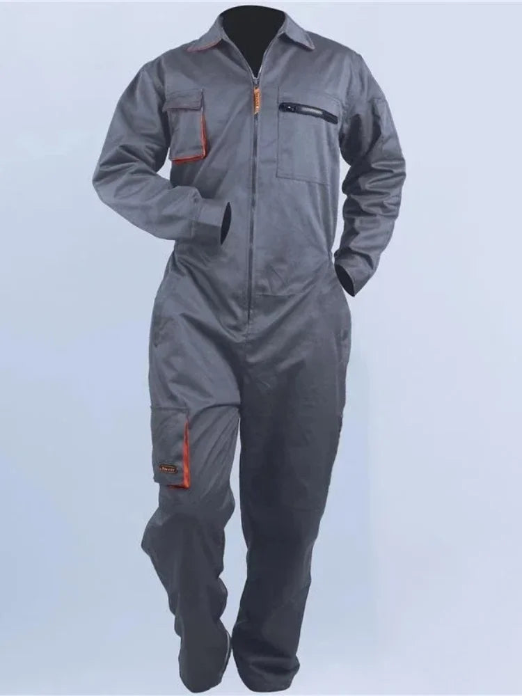 New Work Overall Uniform Men Women Working Coveralls Welding Suit Car Repair Workshop Mechanic Plus Size Clothes Quick Pick Grocers