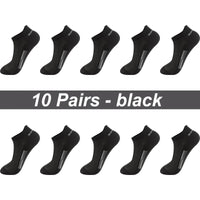 High Quality 10Pairs Men Socks Combed cotton 100% Summer Sports Sock Plus Size EUR38-48 Quick Pick Grocers