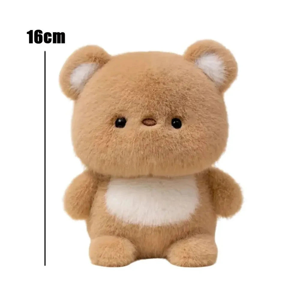 Cute 16cm Plush Companion Doll Capybara Elephant Stuffed Animal Pillow Plush Bear Animal Plush Toy Sleeping Gift Econic Blanks
