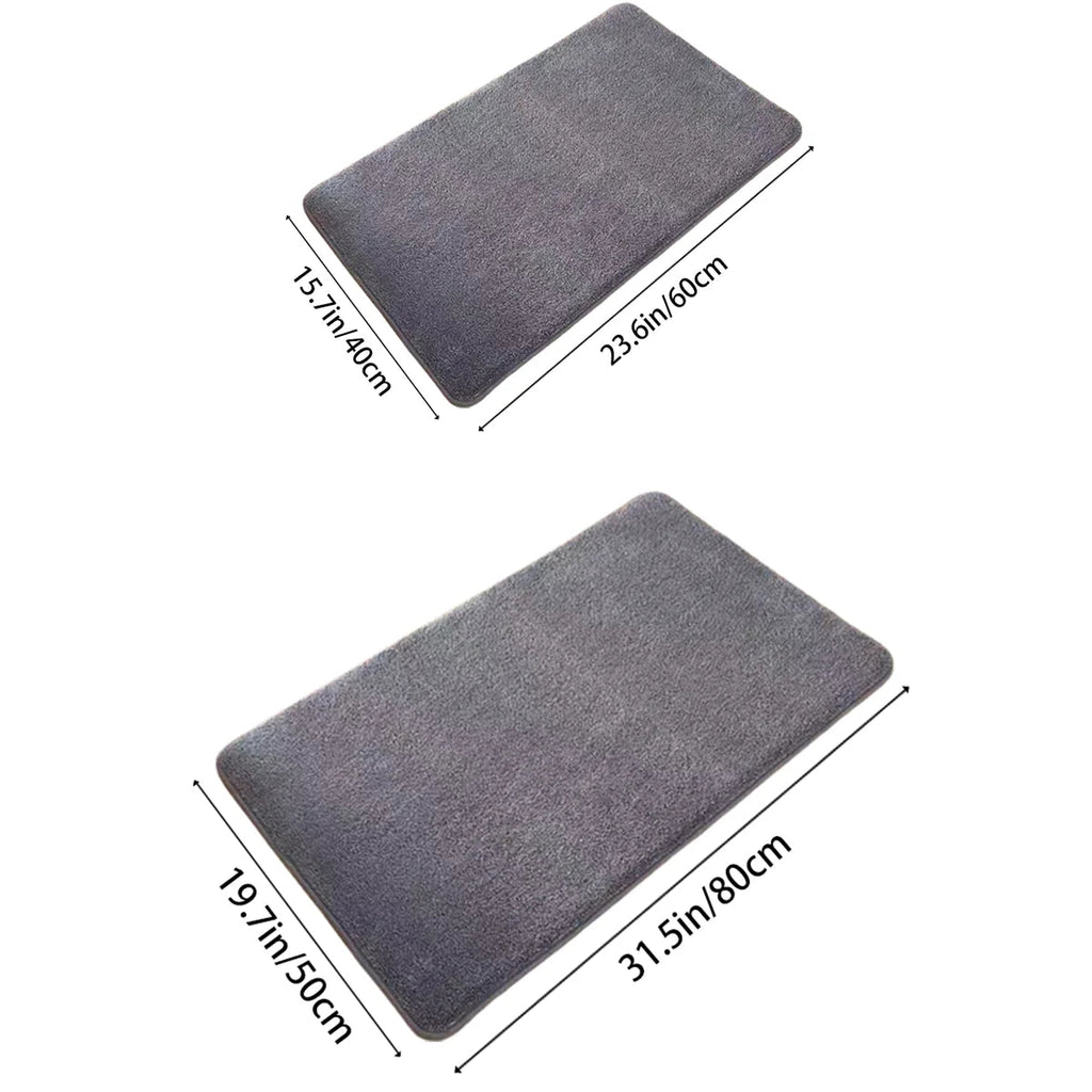 Super absorbent floor mat, super absorbent bath mat, super anti slip coral velvet bathroom floor mat, door mat Quick Pick Grocers