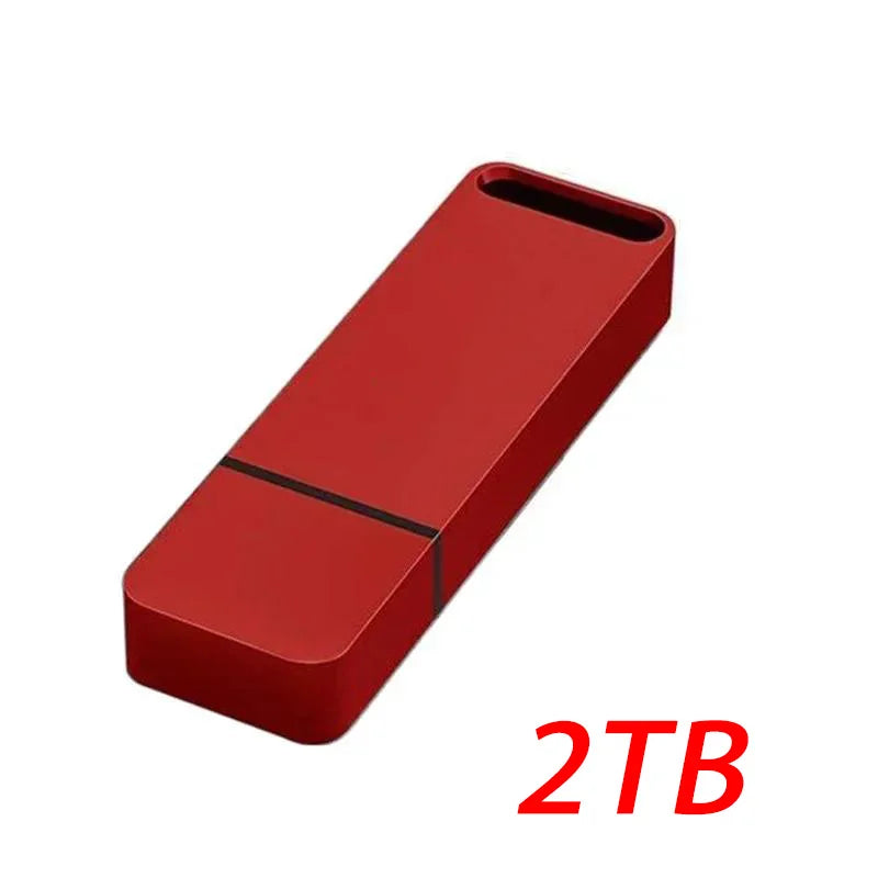 16TB 2TB USB Metal Flash Drive 8TB Large Capacity Portable Pendrive USB 3.0 High-Speed File Transfer Waterproof U Disk Universal Quick Pick Grocers