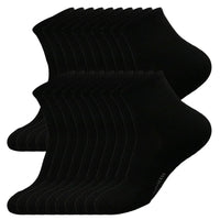 5/10/20 Pairs New Cool Men Black White Warm Socks Set Autumn Winter Male Solid Color Sport Short Socks For Men Dropshipping Quick Pick Grocers