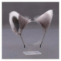 Lolita Animal Cat Fox Ear Hair Hoops Cosplay Girls Halloween Anime Headbands Headwear Hair Accessories Quick Pick Grocers