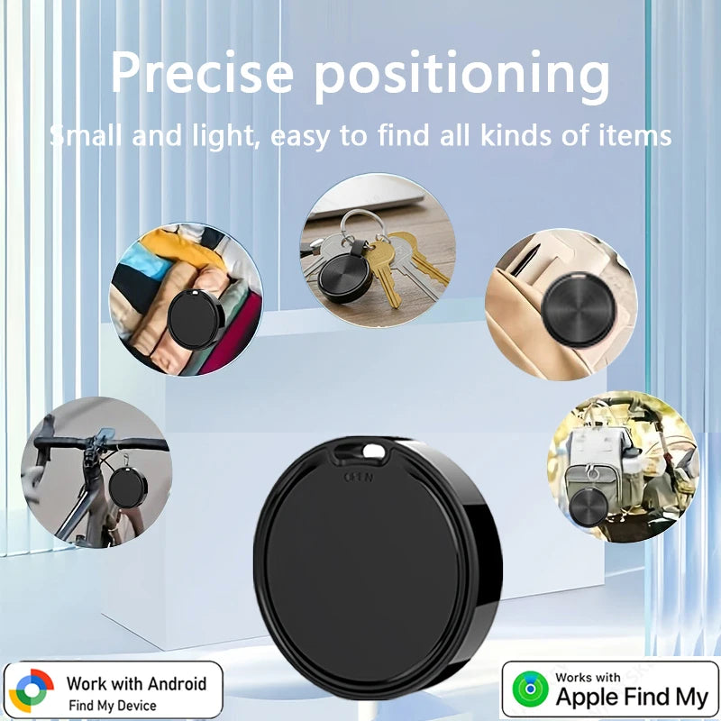 Mini Bluetooth Tracker For Android Work With Google Find Hub Device Key Finder Item GPS Locator for Pet Luggage Wallet Smart Tag Quick Pick Grocers