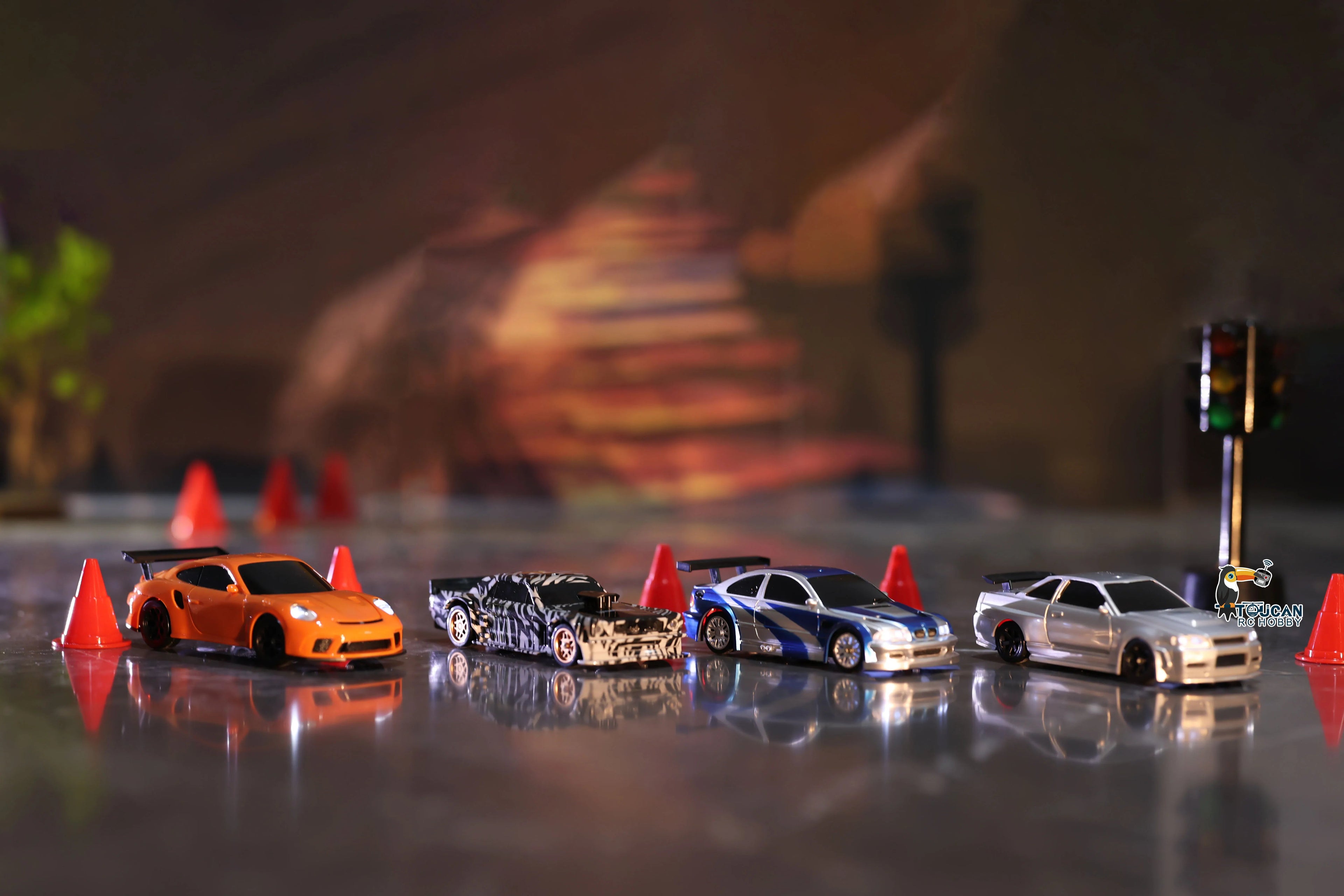 New RC Drift Car Upgraded Gyro 1/43 Racing RTR 4WD Four-wheel Drive High Speed Radio Control Model 2.4g Drift Race Car Mini Gift Econic Blanks