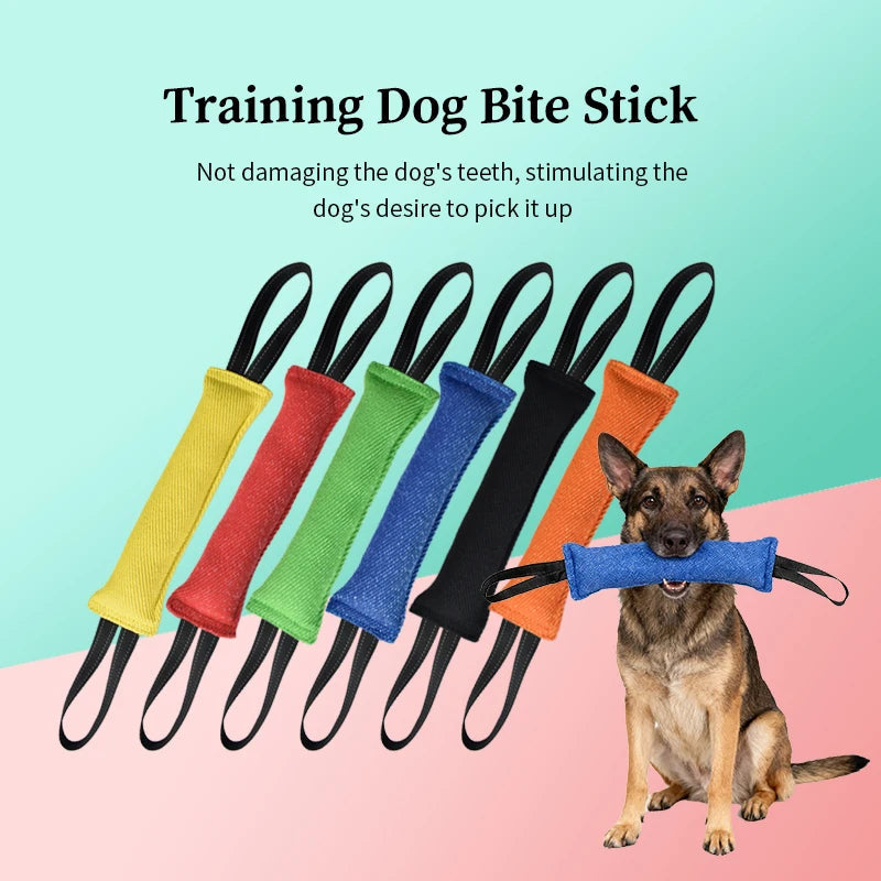 Dog Tug Toy Jute Bite Pillow Durable Training Equipment Interactive Training Toys For Large And Small Dogs Quick Pick Grocers