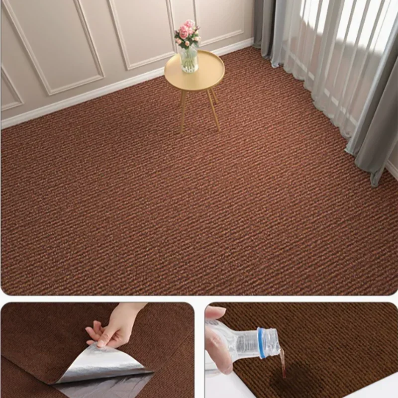 40cmx3m Premium Self-Adhesive Non Slip Pad Waterproof Oil Proof Floor Mats for Kitchen Bathroom Outdoor Anti-Skid Rug Home Decor Quick Pick Grocers