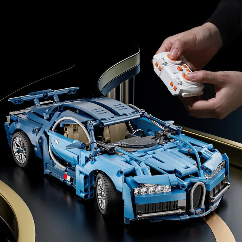 Technical Racing Sport Car 1280PCS Model Building Blocks City Mechanical Speed Vehicle Supercar Brick Puzzle Toys Kid Adult Gift Purest Peak Salt