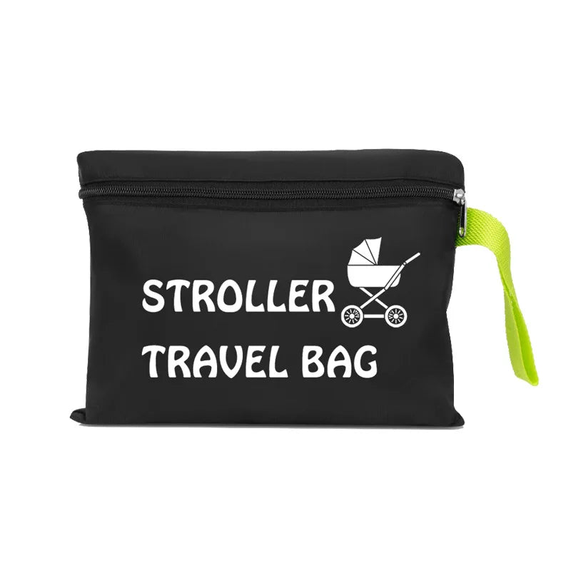 Baby Stroller Travel Bag with Shoulder Belt Pram  Universal Dust Bag Organizer Kindergarten Carts Accessories Walker Cribs Bags Purest Peak