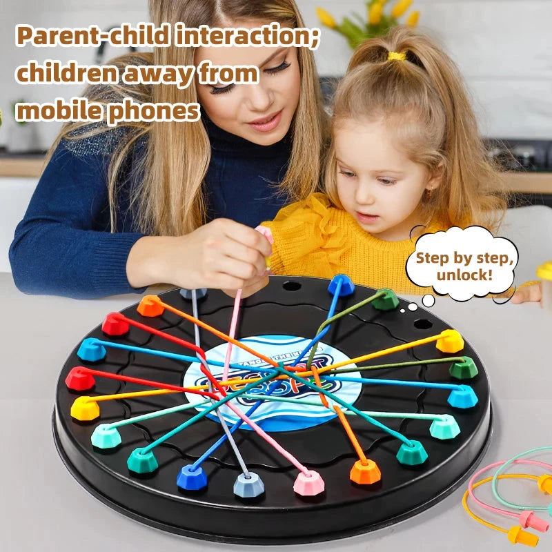 2025 Rope Breaking Puzzle Toy – Logic & Brain Training Game for Kids Econic Blanks