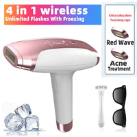 999999 Flashes IPL Laser Epilator for Women Home Use Devices Hair Removal Painless Electric Epilator Bikini Dropshipping Econic Blanks