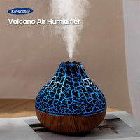 Volcano Air Humidifier 300ml Desktop USB Water Mist Diffuser Purifier Air Freshener Nebulizer with Colorful Ambient Night Light Quick Pick Grocers