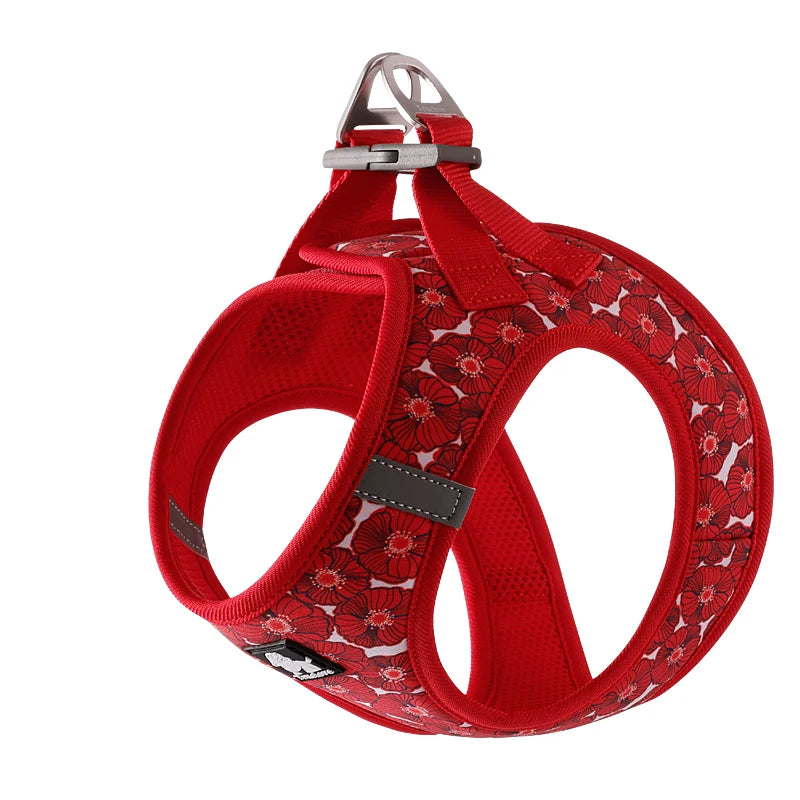 Truelove Pet Harness Soft Air Mesh Adjustable Reflective Pet Vest Small and Medium Breeds No Pull Adjustable Dog Harness TLH3016 Quick Pick Grocers