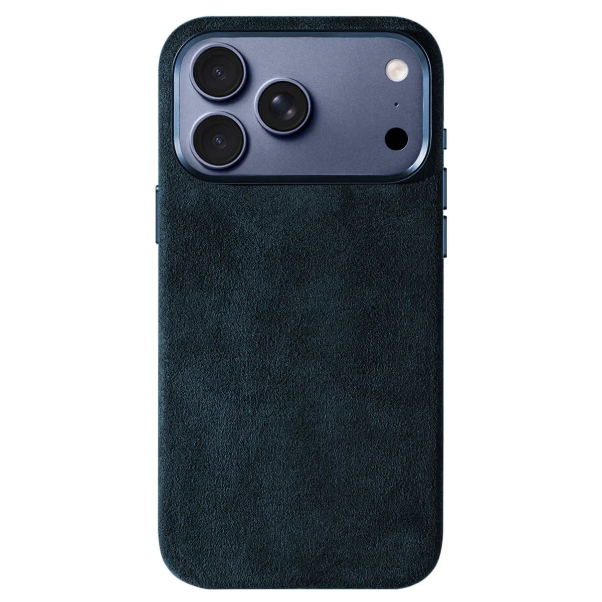 Real talian Imported for Alcantara Magnetic Case for iPhone 17 Pro Max 17Pro with MagSafe Case Smart Button Protective Cover Quick Pick Grocers