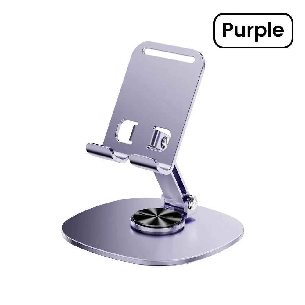 Olaf Rotating Table Cell Phone Holder Support Desktop Stand For iPad Samsung iPhone 15 14 13 Mobile Mount Quick Pick Grocers
