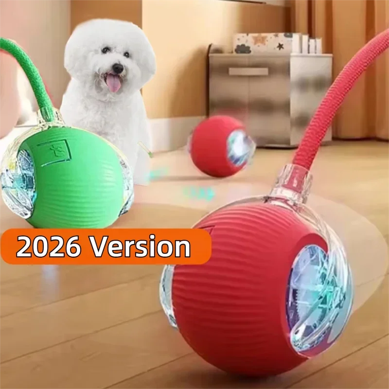 New Dog Interactive Ball Toy,Automatic Rolling Dog Ball Rechargeable,Smart Puppy Interactive Toy,Intelligent Balls Toy for Dogs Quick Pick Grocers
