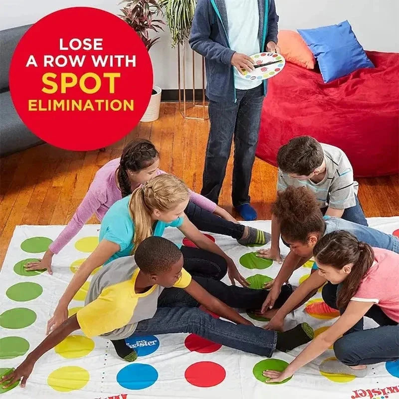 Party Game Funny Kid Family Body Twist Move Mat Board Game Party Fun Board Games Party Game Family Game Econic Blanks