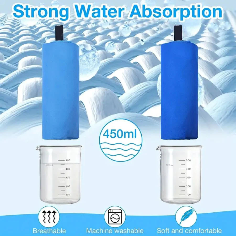 Microfiber Towel Quick Dry Towel Travel Towel Sports Towel Beach Towel Sandproof Soft Light Towel For Swim, Yoga, Gym Econic Blanks